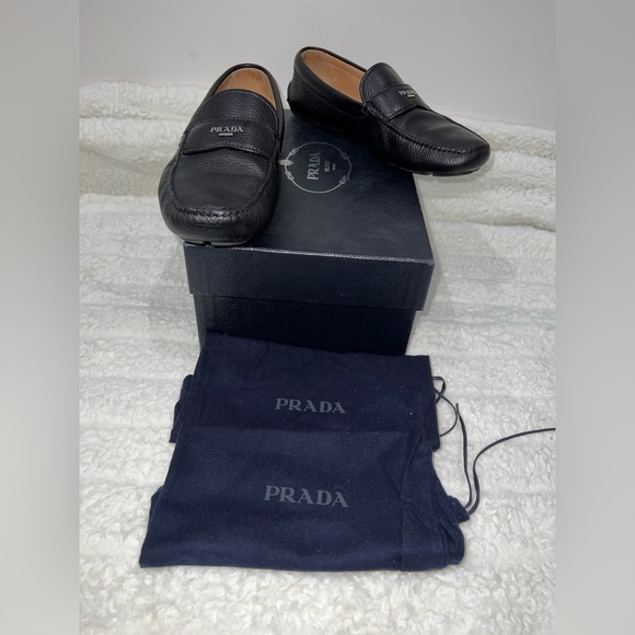 Mens Prada Loafers in black - Picture 8 of 8